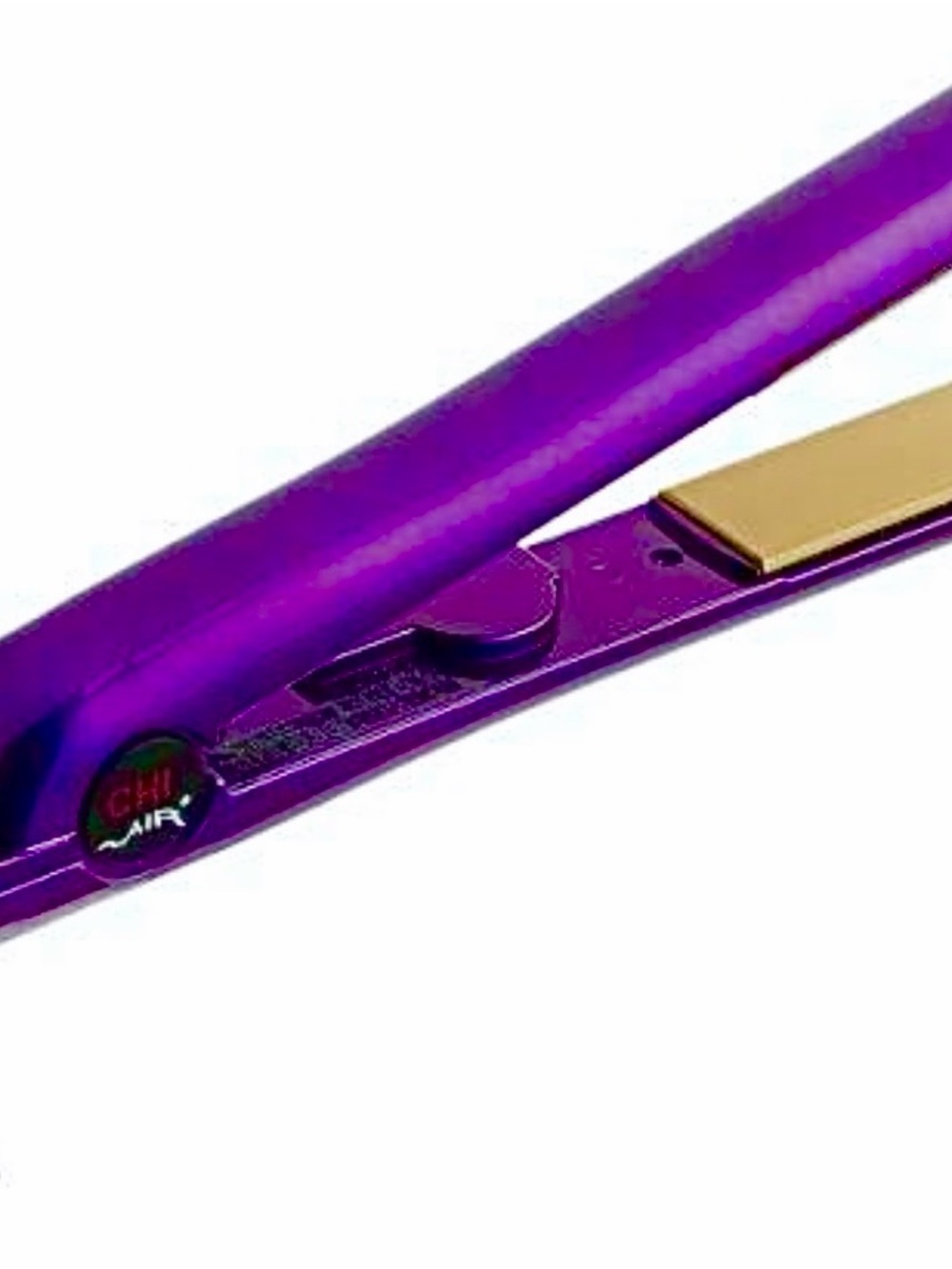 CHI Midnight Violet Air Expert 1" Tourmaline Ceramic Hairstyling Flat Iron ~NIB
